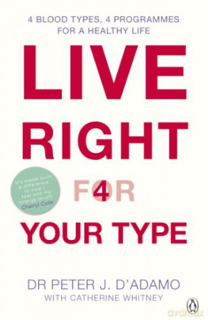 Live Right for Your Type - Peter J. D'Adamo [KSIĄŻKA]
