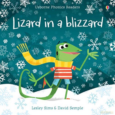 Lizard in a Blizzard (Phonics Readers): 1 - Lesley Sims [KSIĄŻKA]