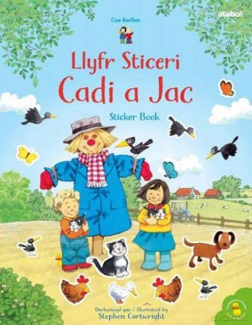 Llyfr Sticeri Cadi a Jac Sticker Book - Jessica Greenwell [KSIĄŻKA]