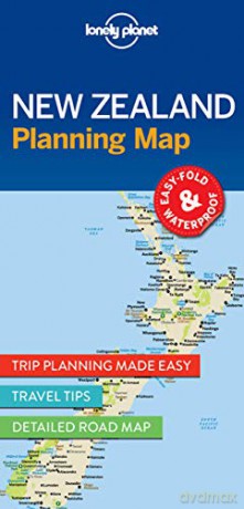 Lonely Planet New Zealand Planning Map - Lonely Planet [KSIĄŻKA]