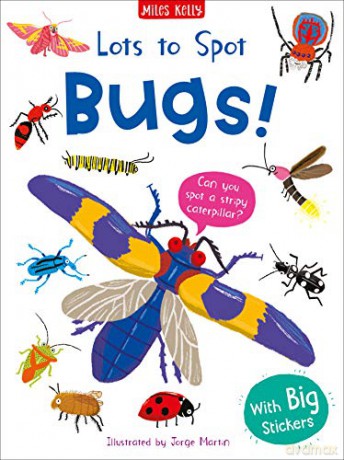 Lots to Spot Sticker Book: Bugs! - Amy Johnson [KSIĄŻKA]