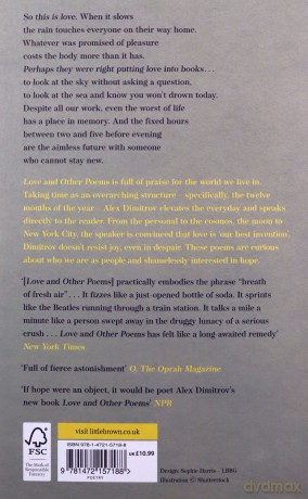 Love and Other Poems - Alex Dimitrov [KSIĄŻKA]