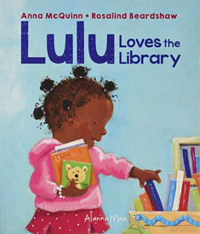 Lulu Loves the Library (Booky Girl Lulu): 1 - Anna McQuinn [KSIĄŻKA]