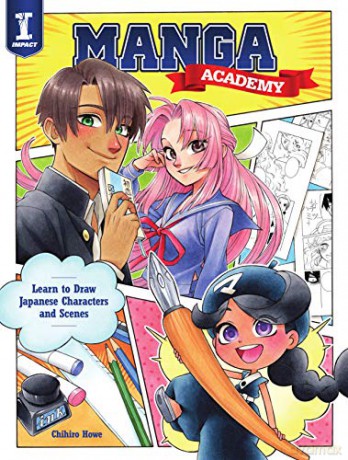 Manga Academy: Learn to draw Japanese-style illustration - Chihiro Howe [KSIĄŻKA]