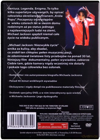 Michael Jackson: Niezwykłe życie [DVD]