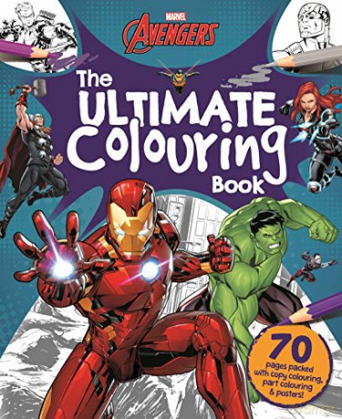 Marvel Avengers: The Ultimate Colouring Book (Mammoth Colouring Marvel) - Igloo Books [KSIĄŻKA]