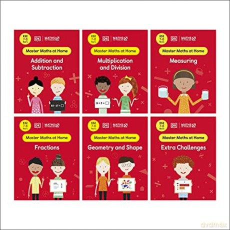 Maths - No Problem! Collection of 6 Workbooks, Ages 7-8 (Key Stage 2) (Master Maths At Home) - Maths - No Problem! [KSIĄŻKA]