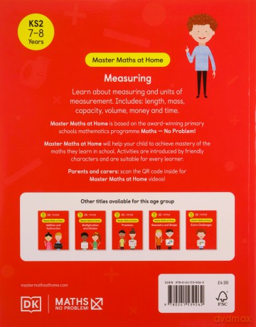 Maths - No Problem! Collection of 6 Workbooks, Ages 7-8 (Key Stage 2) (Master Maths At Home) - Maths - No Problem! [KSIĄŻKA]