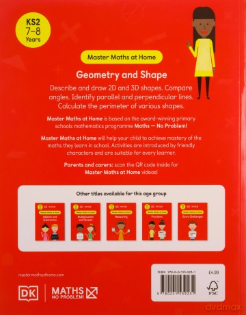 Maths - No Problem! Collection of 6 Workbooks, Ages 7-8 (Key Stage 2) (Master Maths At Home) - Maths - No Problem! [KSIĄŻKA]