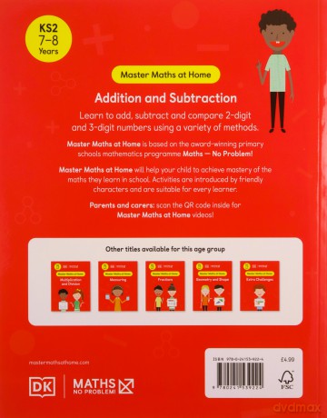 Maths - No Problem! Collection of 6 Workbooks, Ages 7-8 (Key Stage 2) (Master Maths At Home) - Maths - No Problem! [KSIĄŻKA]