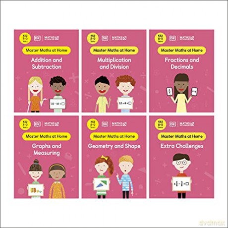 Maths - No Problem! Collection of 6 Workbooks, Ages 8-9 (Key Stage 2) (Master Maths At Home) - Maths - No Problem! [KSIĄŻKA]