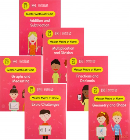 Maths - No Problem! Collection of 6 Workbooks, Ages 8-9 (Key Stage 2) (Master Maths At Home) - Maths - No Problem! [KSIĄŻKA]