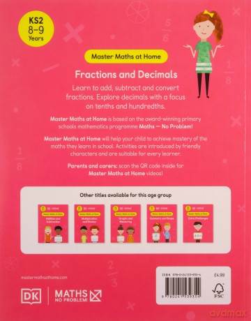 Maths - No Problem! Collection of 6 Workbooks, Ages 8-9 (Key Stage 2) (Master Maths At Home) - Maths - No Problem! [KSIĄŻKA]
