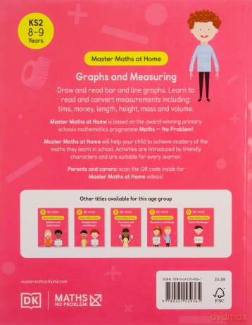 Maths - No Problem! Collection of 6 Workbooks, Ages 8-9 (Key Stage 2) (Master Maths At Home) - Maths - No Problem! [KSIĄŻKA]
