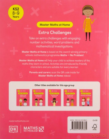 Maths - No Problem! Collection of 6 Workbooks, Ages 8-9 (Key Stage 2) (Master Maths At Home) - Maths - No Problem! [KSIĄŻKA]