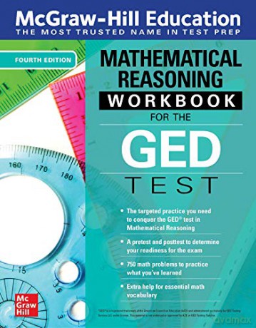 McGraw-Hill Education Mathematical Reasoning Workbook for the GED Test, Fourth Edition (TEST PREP) - McGraw Hill Editors [KSIĄŻKA]