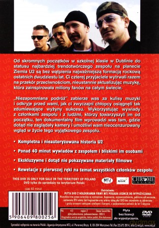 U2 - niezapomniana podróż [DVD]