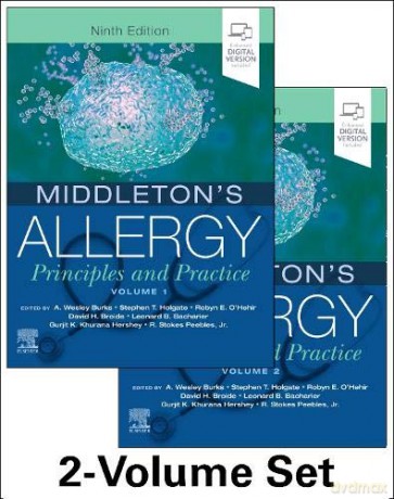 Middleton's Allergy 2-Volume Set: Principles and Practice (Middletons Allergy Principles and Practice) - A Wesley Burks MD [KSIĄŻKA]
