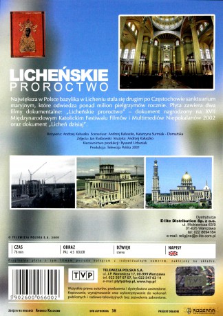 Licheńskie proroctwo [DVD]