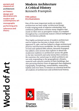 Modern Architecture: A Critical History: 1 (World of Art) - Kenneth Frampton [KSIĄŻKA]