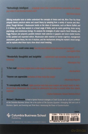 More More Than You Know: Finding Financial Wisdom in Unconventional Places (Columbia Business School Publishing): Finding Financial Wisdom in Unconventional Places (Updated and Expanded) - Michael Mauboussin [KSIĄŻKA]
