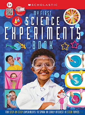 My First Science Experiments Workbook: Scholastic Early Learners (Workbook) - Scholastic [KSIĄŻKA]