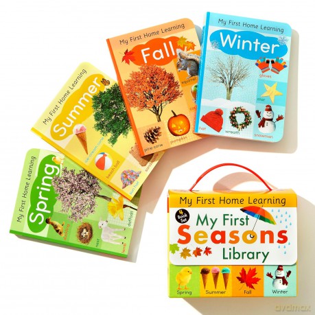 My First Seasons Library (My First Home Learning) - Lauren Crisp [KSIĄŻKA]