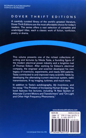 My Inventions and Other Writings and Lectures (Thrift Editions) - Nikola Tesla [KSIĄŻKA]