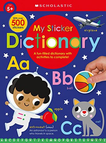 My Sticker Dictionary: Scholastic Early Learners (Sticker Book) - Scholastic [KSIĄŻKA]