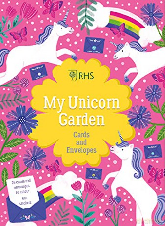 My Unicorn Garden Cards and Envelopes (RHS): 1 - Natalie Briscoe [KSIĄŻKA]