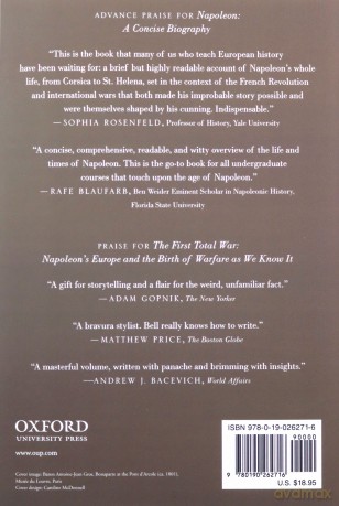 Napoleon: A Concise Biography - David Bell [KSIĄŻKA]