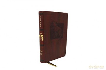 NET Bible, Thinline Art Edition, Large Print, Leathersoft, Brown, Comfort Print: Holy Bible - Bibles - Thomas Nelson [KSIĄŻKA]