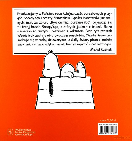 Snoopy Pieskie Życie Część 1 - Charles M.Schulz [KSIĄŻKA]