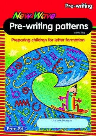 New Wave Pre-Writing Patterns Workbook: Preparing Children for Letter Formation [KSIĄŻKA]