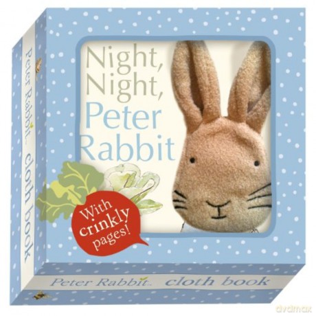 Night Night Peter Rabbit: Cloth Book - Beatrix Potter [KSIĄŻKA]