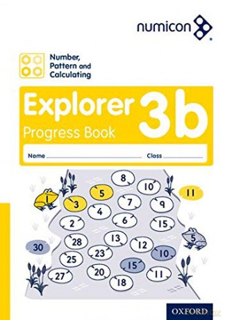 Numicon: Number, Pattern and Calculating 3 Explorer Progress Book B (Pack of 30) - Ruth Atkinson [KSIĄŻKA]