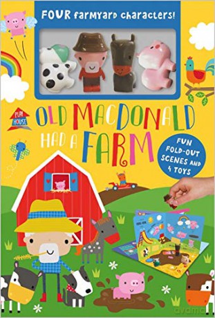 Old Macdonald Had A Farm (boxset with toys and book) - Make Believe Ideas [KSIĄŻKA]