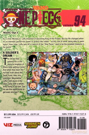 One Piece Vol 94: Volume 94 - Eiichrio Oda [KSIĄŻKA]