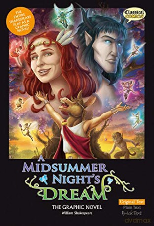 Original Text (A Midsummer Night's Dream the Graphic Novel) - William Shakespeare [KSIĄŻKA]