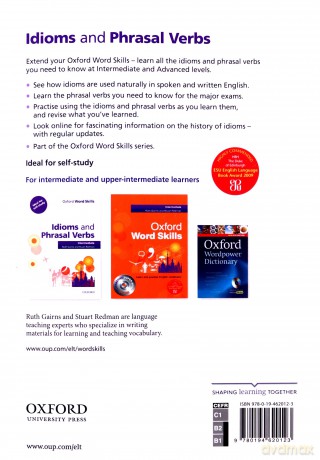 Oxford Word Skills: Intermediate: Idioms and Phrasal Verbs Student Book with Key: Learn and practise English vocabulary - Ruth Gairns [KSIĄŻKA]