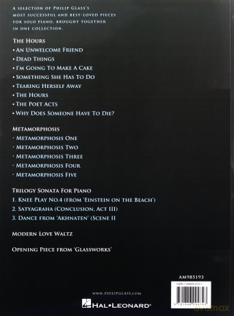 Philip Glass: The Piano Collection - Philip Glass [KSIĄŻKA]