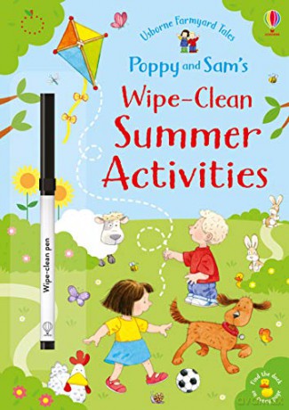 Poppy and Sam's Wipe-Clean Summer Activities (Farmyard Tales Poppy and Sam): 1 - Sam Taplin [KSIĄŻKA]
