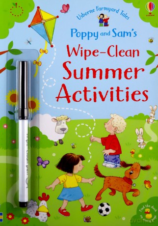 Poppy and Sam's Wipe-Clean Summer Activities (Farmyard Tales Poppy and Sam): 1 - Sam Taplin [KSIĄŻKA]