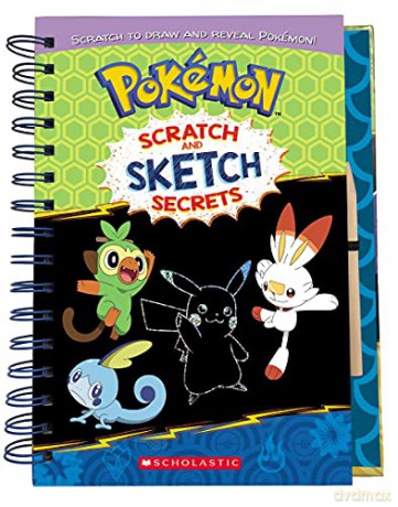 Scratch and Sketch #2 (Pokemon) - Maria S Barbo [KSIĄŻKA]