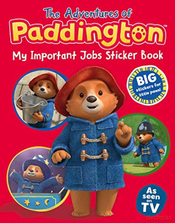 The Adventures of Paddington: My Important Jobs Sticker Book (Paddington TV) [KSIĄŻKA]