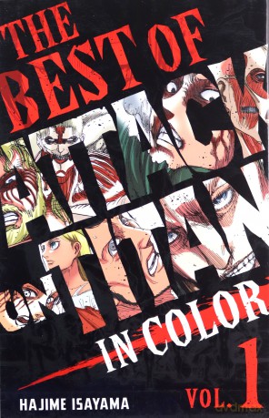 The Best of Attack on Titan: In Color Vol. 1 (Best of Attack on Titan, 1) - Hajime Isayama [KSIĄŻKA]