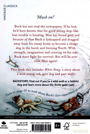 The Call of the Wild and White Fang (Vintage Children's Classics) - Jack London [KSIĄŻKA]
