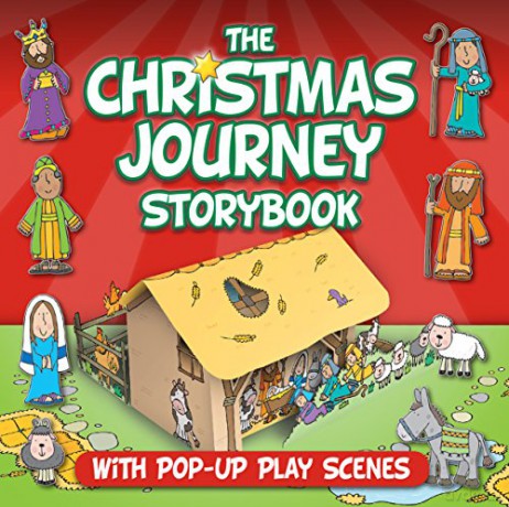 The Christmas Journey Storybook: With Pop-Up Play Scenes - Juliet David [KSIĄŻKA]