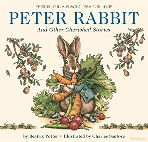 The Classic Tale of Peter Rabbit and Other Cherished Stories: The Classic Edition by The New York Times Bestselling Illustrator, Charles Santore - Potter Beatrix [KSIĄŻKA]