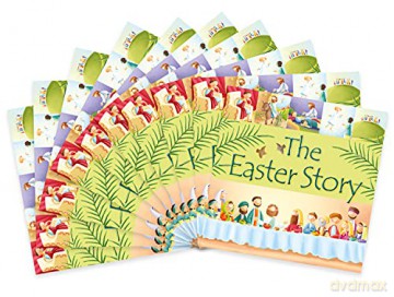 The Easter Story 10 Pack (99 Stories from the Bible) - Juliet David [KSIĄŻKA]